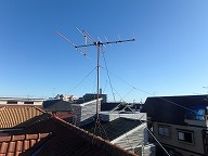 VHFアンテナ取り外し